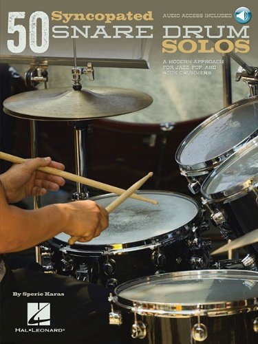 Sperie Karas: 50 Syncopated Snare Drum Solos (Book/Online Audio) by Sperie Karas (2014-08-04)