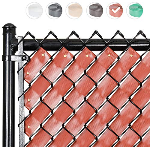 Fenpro Nastro per la privacy della recinzione a catena (sequoia)