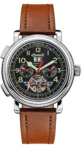 Ingersoll Men's The Bloch Automatic Watch with Leather Strap