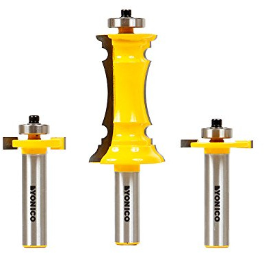 Mitered Door Router Bit Set- Frames & Molding Bit - Yonico 12230
