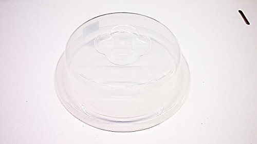 Mikrowellenhaube/Mikrowellenabdeckhaube - Deckel/Tellerabdeckhaube für Mikrowelle 26cm