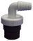 Wolfpack Linea Profesional 4110003 Conexion Macho T-210-M PVC Toma Lavadora, Cranberry