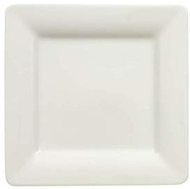 Villeroy & Boch Pi Carré Assiette à pain, 16x16 cm, Porcelaine Premium, Blanc