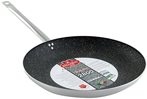 BALLARINI b53t55 Langsame Pfanne, 1 Griff, Durchmesser 40 cm, professionelles Granit