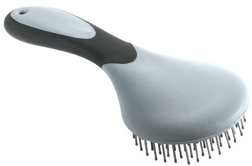 Brosse à crinière - gris/noir