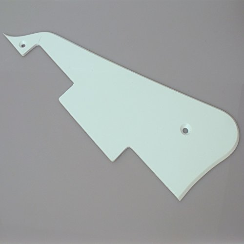 Les Paul Pickguard/Schlagbrett in Weiß einlagig