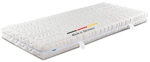 MatraMAXX Natura Latexmatratze | 7-Zonen Matratze aus 100% Naturlatex | Härtegrad H3 ab 80 kg mittelhart | Höhe 17 cm | Öko-Tex Zertifiziert | Made in Germany