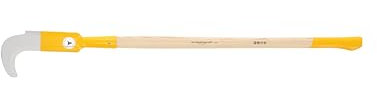 OCHSENKOPF OX 70 E-0901 Zweihand-Kultursichel, mit Eschenstiel, Gelb, 117.5 x 16.0 x 3.5 cm