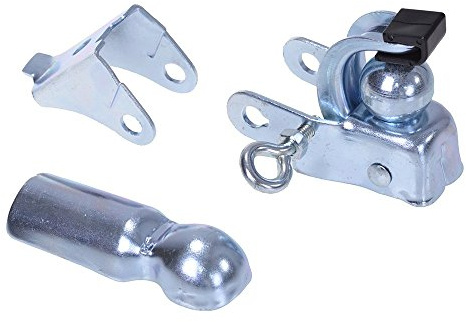 Filmer Galvanized Steel Bicycle Tow Bar - Silver