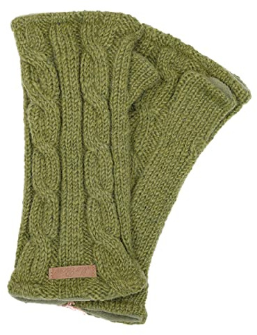 McRon Damen Gestrickte Pulswärmer Modell Emily