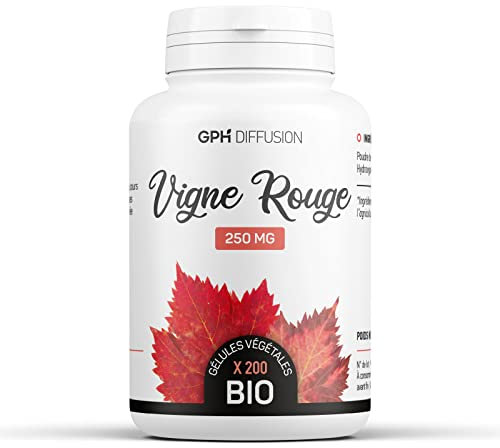 Vigne Rouge Bio 250mg - 200 gélules végétales
