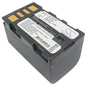 Battery for JVC GZ-HD3EK, 7.4V, 1600mAh, Li-ion