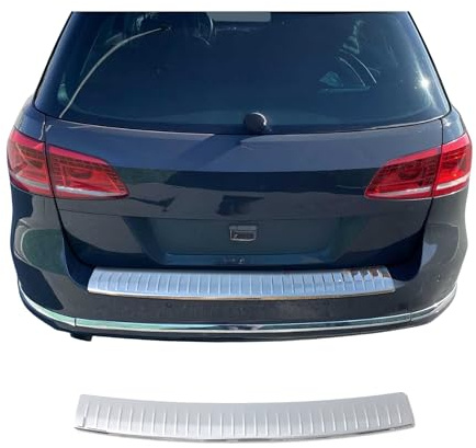 Ladekantenschutz Stoßstange kompatibel mit VW Passat B7 Avant 2010-2015 Chrom Edelstahl 1 TLG