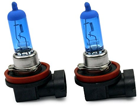 2x H11 55W Xenon Style Lampen für Nebelscheinwerfer, Halogen Birne, Xenon Look, E-Prüfzeichen
