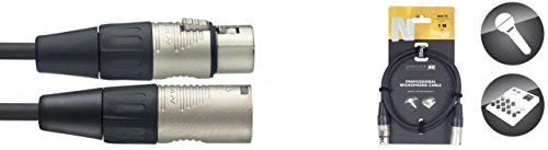 Stagg NMC1R N Serie Mikrofonkabel - XLR Männlich/Weiblich XLR 1 m