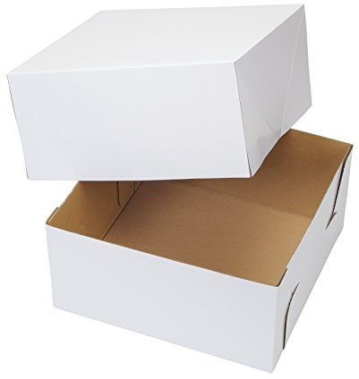 Wilton 415-0724 - Caja para Tartas, Color Blanco