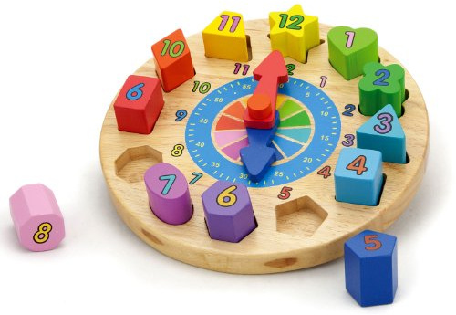 Viga Toys - Puzzle Uhr