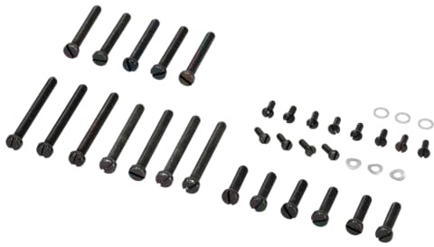 Schraubensatz kpl. Motor SR1, SR2, SR2E, KR50, SR4-1- Soemtron - Rheinmetall Rh50/ Rh50 II - Schwarz chromatiert