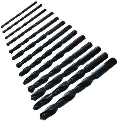 29pc HSS Imperial Drill Bit Set 1/16 - 1/2 Mixed Sizes Jobber Twist Drills H29