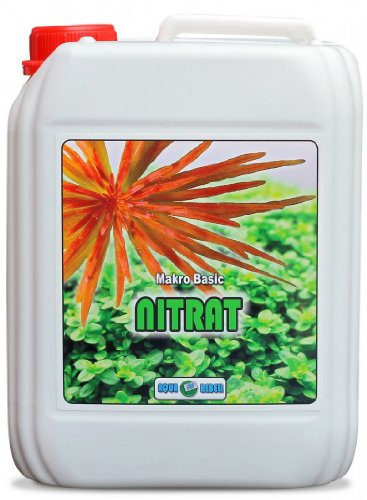 Aqua Rebell ® Makro Basic Nitrat Dünger - 5 Literflasche - optimale Versorgung für Ihre Aquarium Wasserpflanzen - Aquarium Dünger speziell für Wasserpflanzen entworfen