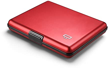 Portefeuille en aluminium, protection RFID. Modèle: STOCKHOLM LARGE | Format carte d'identité & permis de conduire. Jusqu'à 10 cartes, billets et reçus. Accès rapide aux cartes.