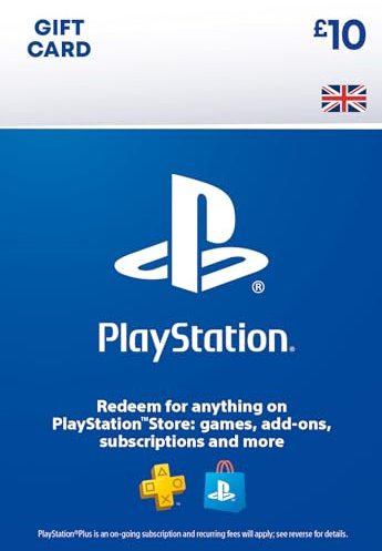 PlayStation Store Gift Card 10 GBP | PSN UK Account | PS5/PS4 Download Code