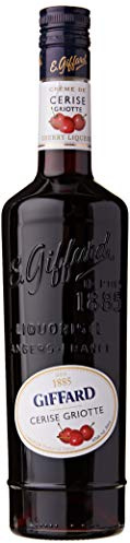 Giffard - Crème de Cerise Griotte - Crème de Fruits - Recette Française - Fruitée et Intense - 70 cl