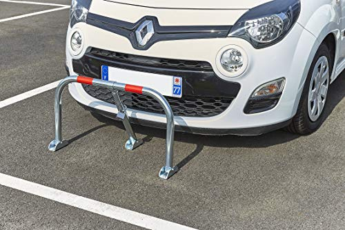 Mottez Barrière Rabattable éco Gris 75.5 cm