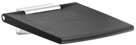 Keuco 34983010038 Klappsitz Plan Care Sitzfläche 450 mm, silber eloxiert / lichtgrau
