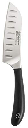 Robert Welch Signature Santoku Knife, 14 cm- Multi Award Winning British Design - Crafted from The Finest German 1.4116 Stainless Steel – Suitable for fine Slicing and Dicing.