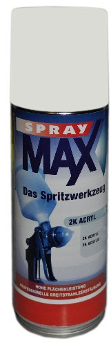 Spray Max 2K Decklack Hochglanz RAL 9002 400 ml 6809002