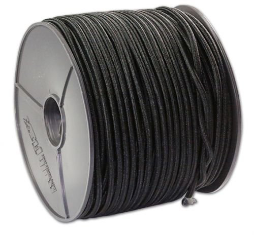 100 Meter Expander-seil PE-Ummantelt 4 mm - Schwarz