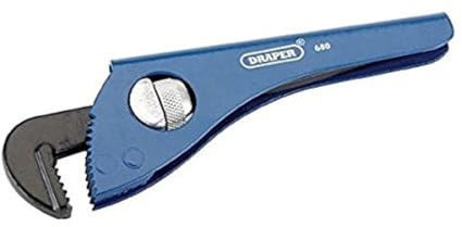 Draper 90012 175 mm Adjustable Pipe Wrench