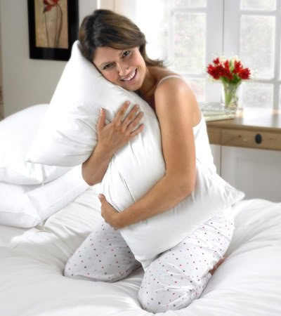viceroy bedding Pair of Super King Size Bolster Pillows