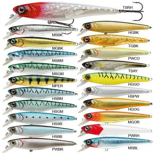 STORM Wild Eye Minnow Medium Diving Wobbler 12cm MSBL