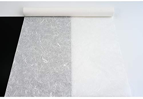 NaRaOn HanJi Korean Traditional Mulberry Paper HanJi Roll Natural Fiber Texture White 21.3 x 787.4 Hochzeit
