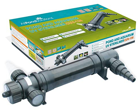 allpondsolutions 72w UV Light Steriliser for Pond & Aquarium | CUV-172 Fish Tank & Pond Clarifier - Helps Remove Algae and Greenwater