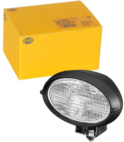 HELLA 1GA 996 361-421 Halogen-Arbeitsscheinwerfer - Oval 100-24/12V | 1GA 996 361-421, Arbeitsscheinwerfer