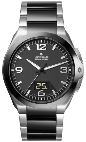 Junghans Herren-Armbanduhr XL Spektrum Analog Quarz Edelstahl 018/1120.44