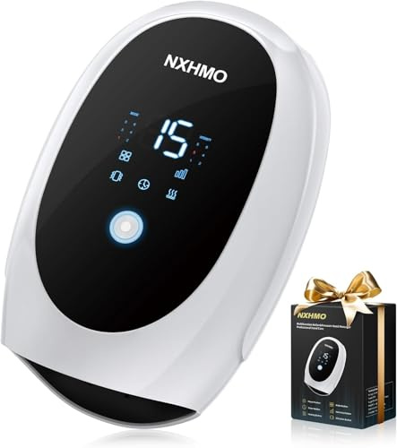 NXHMO Hand Massager with Heat and Compression,Hand & Wrist Massager for Arthritis and Carpal Tunnel Pain Relief,Daily Comfort at Home,Office