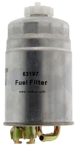 MAPCO Kraftstofffilter 63197 | Kompatibel mit: SEAT ALHAMBRA, CORDOBA, CORDOBA Vario, IBIZA II, TERRA, TERRA Kasten/Kombi, TOLEDO I, VW GOLF II, GOLF III