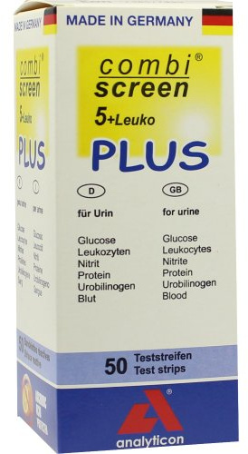 COMBISCREEN 5+Leuko Plus Teststreifen, 50 St