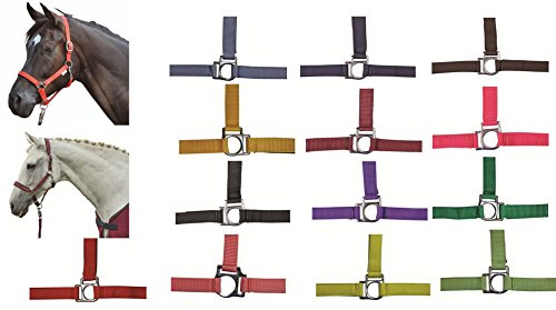 HKM 558509 Halfter Stars, weich unterlegt, Pony, dunkelpink