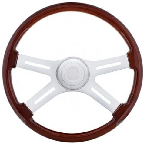 United Pacific 88143 - Lenkrad - 45,7 cm 4 Speichen Lenkrad mit Nabe - International
