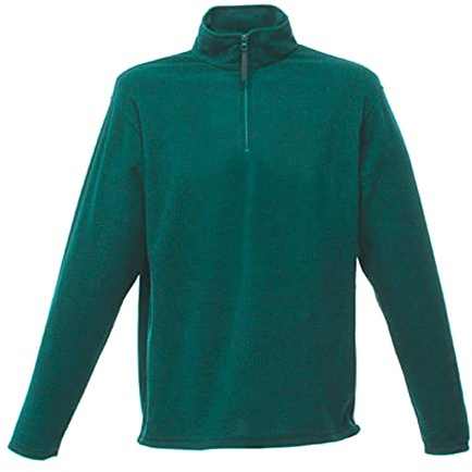 Regatta Men's Micro Zip Neck Fleece - Size 4XL - Bottle Green