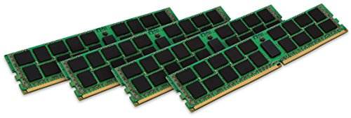 Kingston KVR21R15D4K4/128 Value RAM DDR4 128 GB (4 x 32 GB) DIMM 288 Pines, CL15 1,2 V, ECC, Memoria Interna, Color Verde