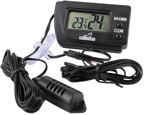 Reptiles Planet Thermometer und Hygrometer für Terrarium Reptilien