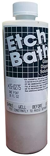 Armour Etch Bath Glass Dipping Solution - 16 Ounces