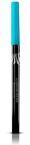 Max Factor Excess Intensity Longwear Eyeliner Aqua – Wasserfester Eyeliner zum Drehen – Für den perfekten Lidstrich – Farbe Blau – 1 x 2 g