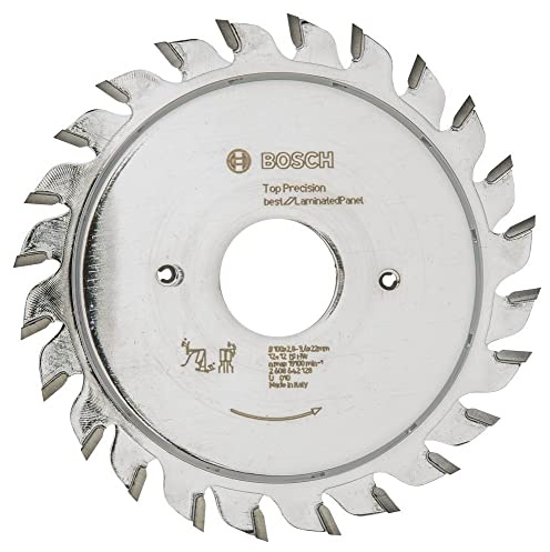 Bosch Accessories Professional Vorritzblatt Top Precision Best für Laminated Panel, 100 x 22 x 2,8 - 3,6 mm, 2608642128